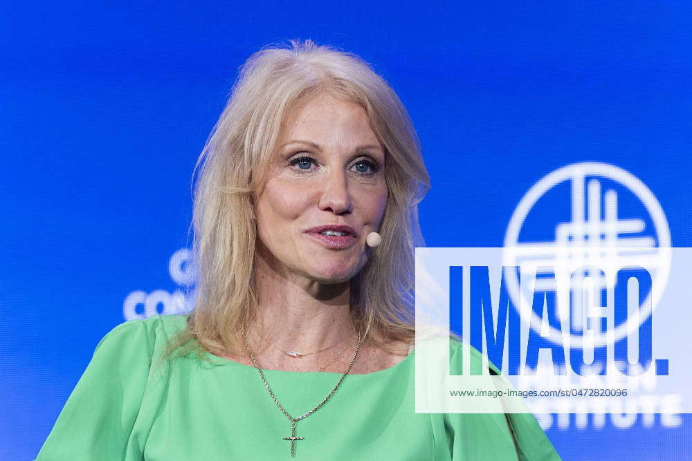 May 6, 2024, Beverly Hills, California, USA: Kellyanne Elizabeth Conway  speaks at the Milken