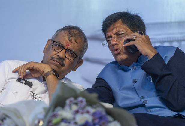 MUMBAI, INDIA - MAY 9: Piyush Goyal (Mumbai North candidate for Lok ...