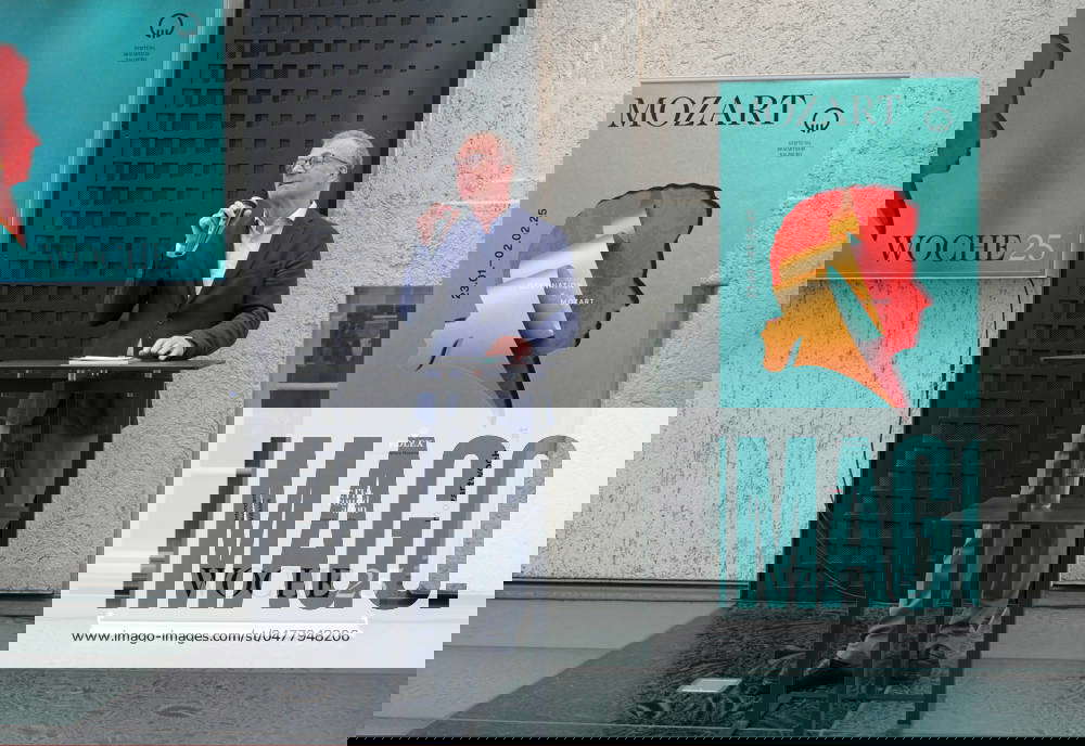 Presentation of the program of the Salzburg Mozart Week 2025 at the