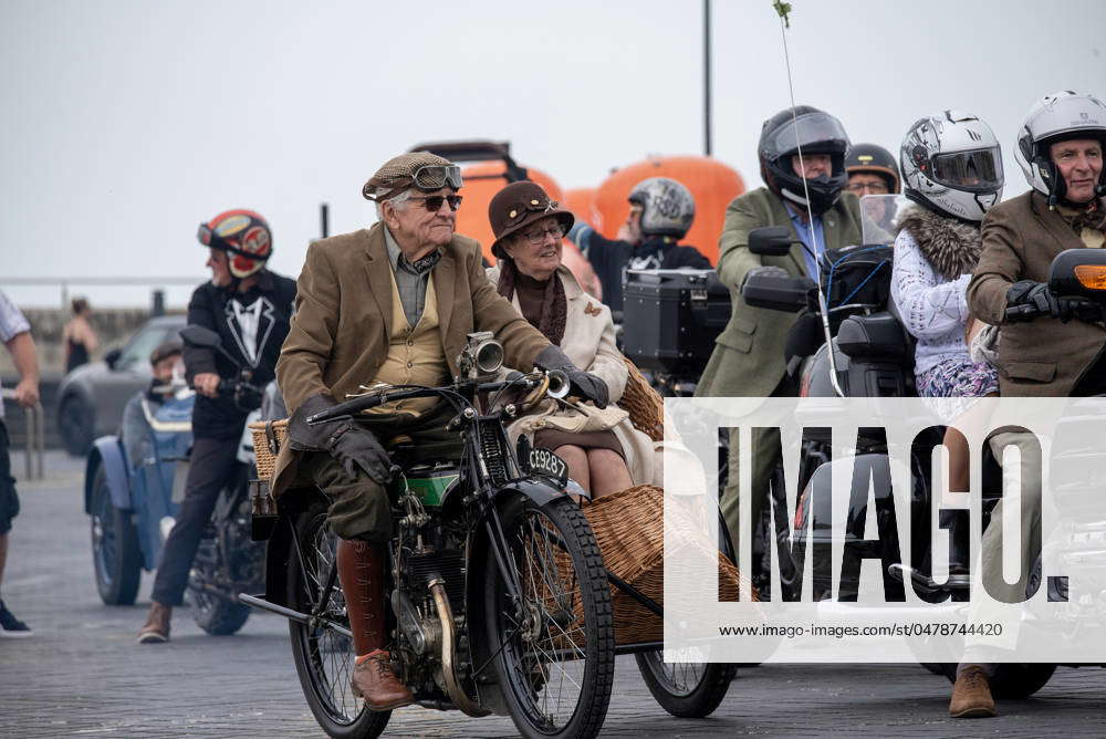 The Malle Mile Beach Race in Margate, UK 19 May 2024 Dennis and