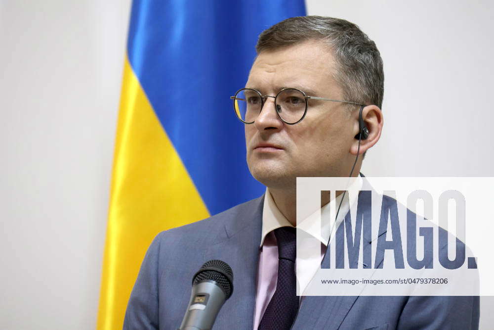 KYIV, UKRAINE - MAY 21, 2024 - Minister of Foreign Affairs of Ukraine ...