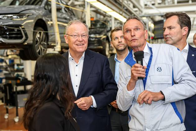 Ceremony 50 Years Of Golf Production At Volkswagen In Wolfsburg 