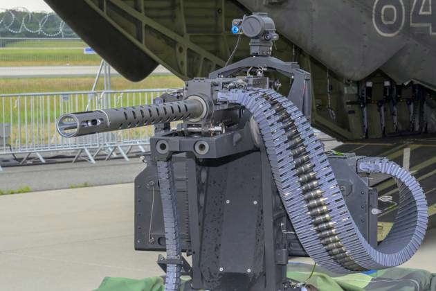 M3M, Machine gun M3M the weapon is mounted on the ramp of the ...