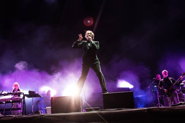 British rock band Pulp at the Northside Music Festival in Aarhus ...