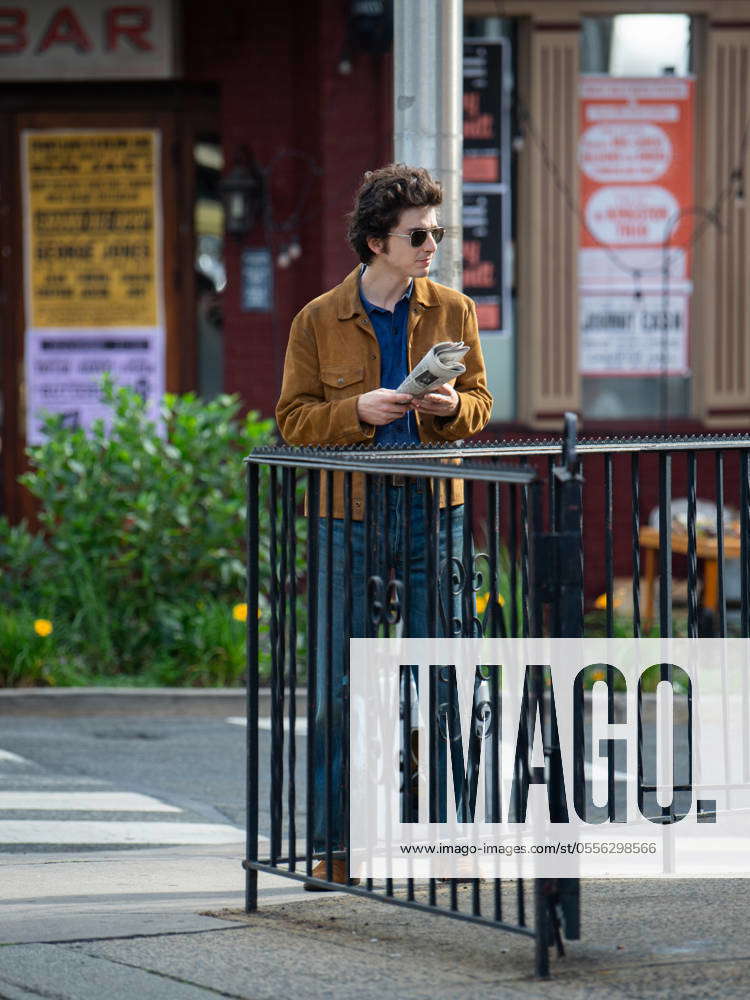 James Mangold And Timothee Chalamet On The Movie Set Of The A Complete ...