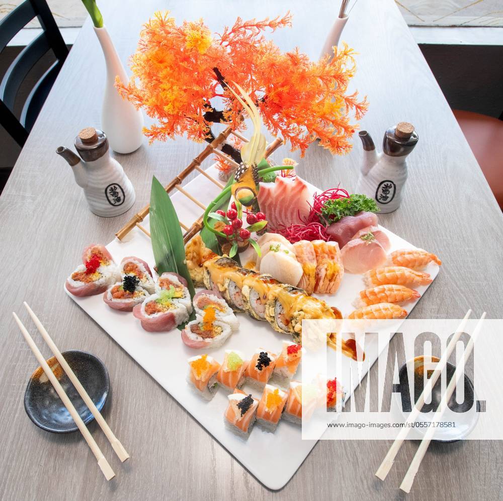 Syndication: News-Journal A colorful platter of sushi and sashimi at ...