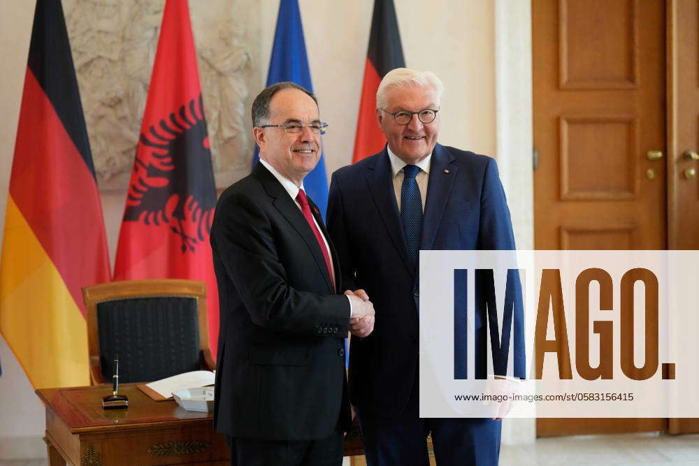 Federal President Steinmeier, President of Albania, Bajram Begaj ...