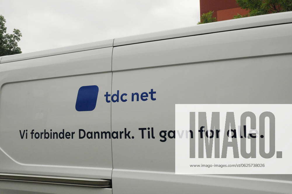 Tdc Telecom Copenhagen Denmark 24 JUNE 2024 TDC internet provier male techinician ...