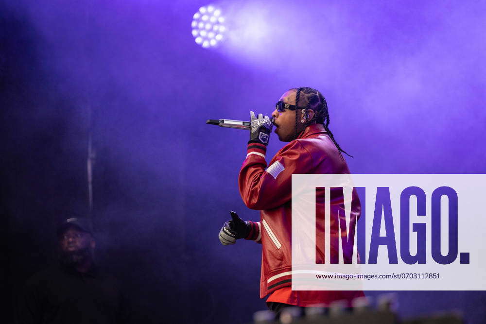 Panama Open Air 2024, 28 and 29 06 2024 American rapper Tyga performing ...