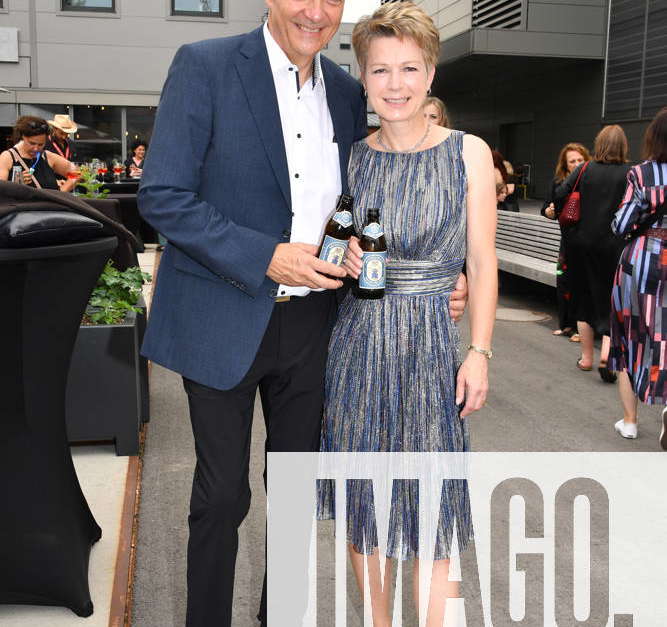 Michael Möller with his wife Filmfest 2024 Opening Event Opening ...