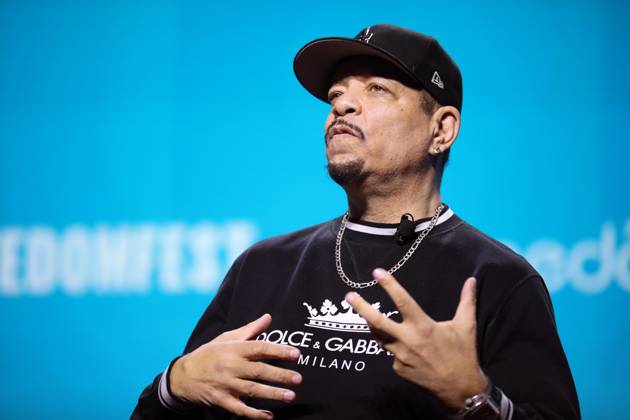 Ice Tea Rapper Happy Las Vegas, Nevada, USA: Rapper ICE-T speaks at the 2024 FreedomFest at ...