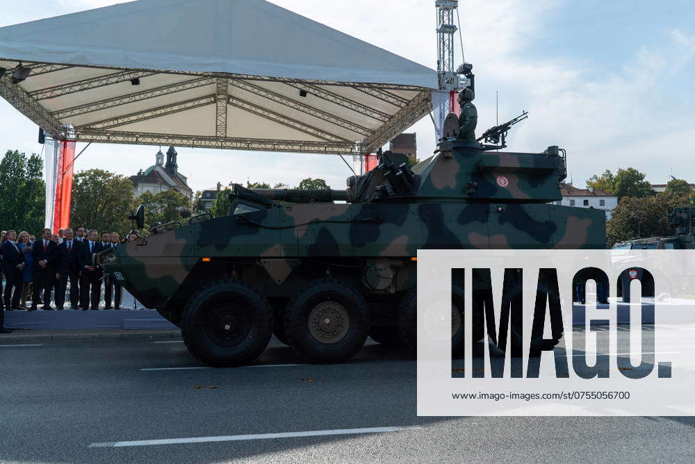 Military parade in Warsaw, Poland - 15 Aug 2024 Polish servicemen ...