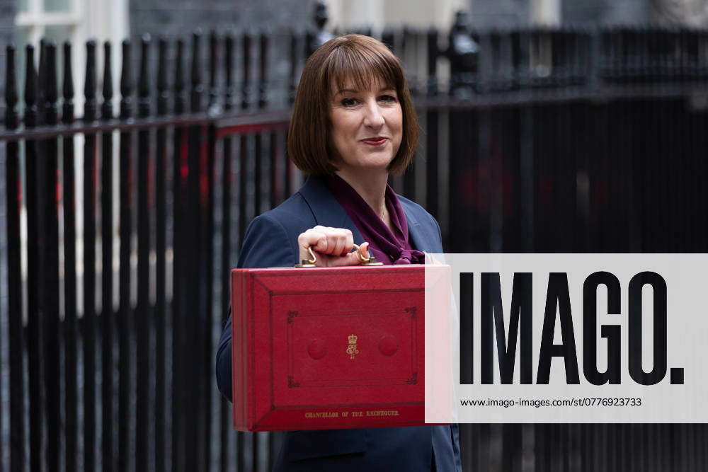 London, United Kingdom: Chancellor of the Exchequer Rachel Reeves ...