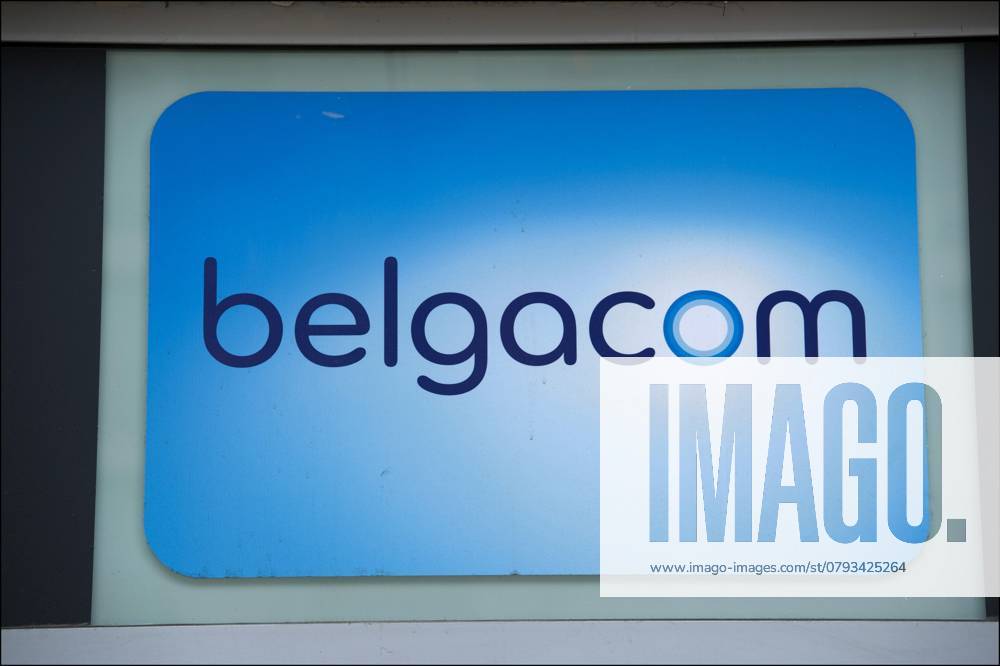 Logo companies Belgacom 2 4 2012 pict. by Christophe Licoppe Photo News ...