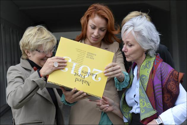 Naked First Ladies - Voorstelling naaktkalender Naked First Ladies