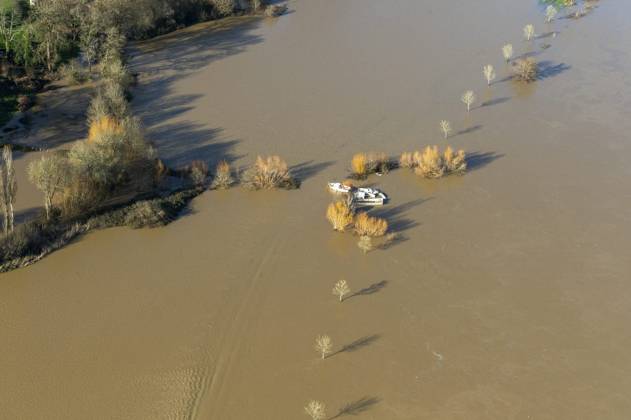 Flooding in Western France PHOTOPQR OUEST FRANCE Mathieu Pattier GUIPRY ...