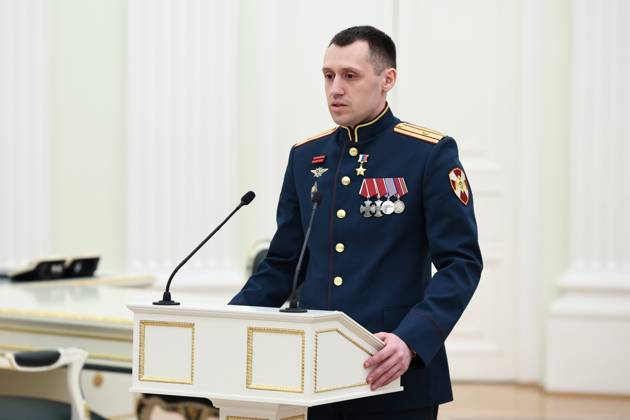 Russia Putin State Awards Presentation 8490201 02.08.2023 Major, Ivan ...