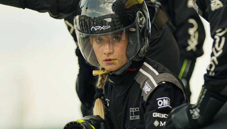 Callie Driver Callie Cooke USA. Callie Cooke in a scene in Warner Bros. Pictures, F1 ...