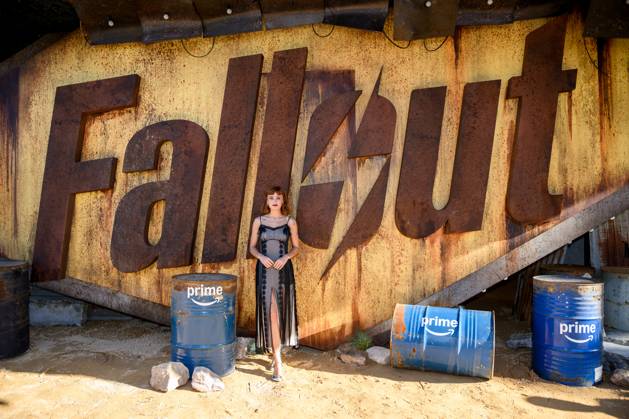 FALLOUT SEASON 2 LAUNCH, Cast member Ella Purnell poses for a selfie ...