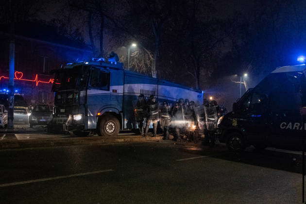 Turin Riots Turin, Abruzzo, Italy: the social club Askatasuna, recently closed by ...