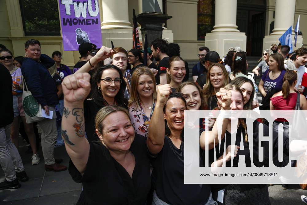 Woman's Day Rally International Women s Day Rally in Melbourne - 06 Mar 2026 Participants ...