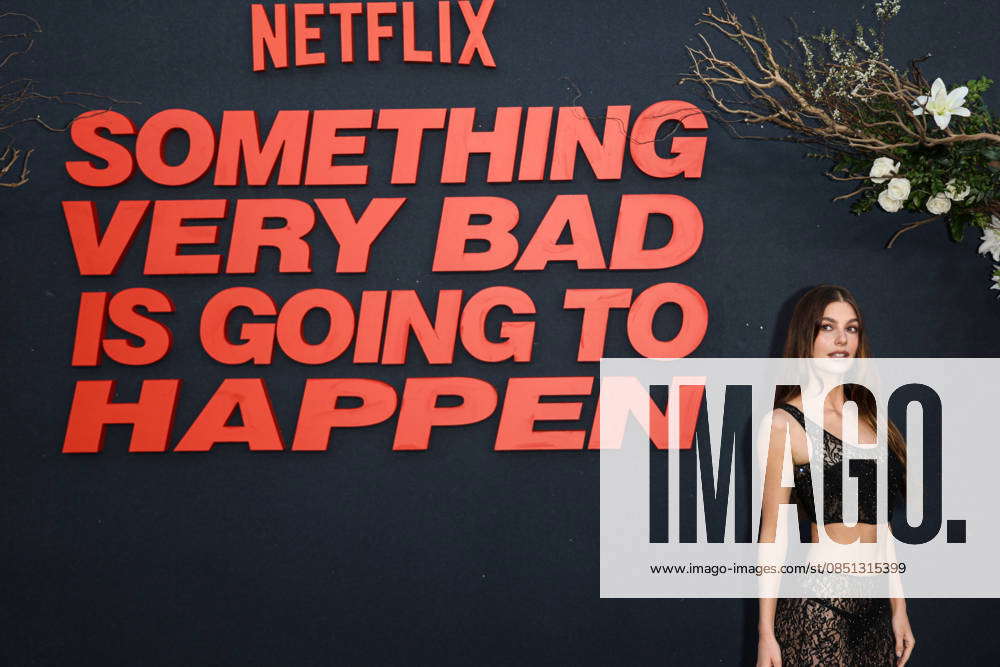 Los Angeles Premiere Of Netflix s Something Very Bad Is Going To Happen ...