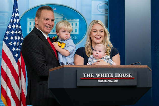 Washington, District Of Columbia, United States: White House Press  Secretary KAROLINE LEAVITT poses