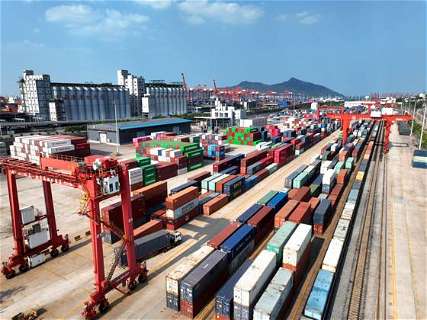 China, logistics co-operation base between China and Kazakhstan in Lianyungang