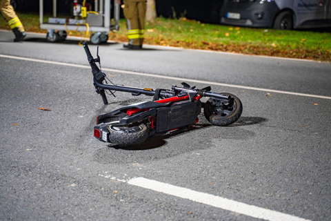 Rhineland-Palatinate: Two teenagers injured in an e-scooter accident in Nieder-Olm
